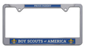 Scouting America Proud Parent Standard Size 2026 License Plate Frame