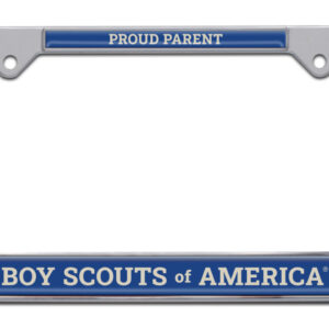 Scouting America Proud Parent Standard Size 2026 License Plate Frame