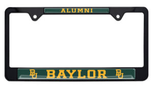 Baylor Alumni Black 2026 License Plate Frame