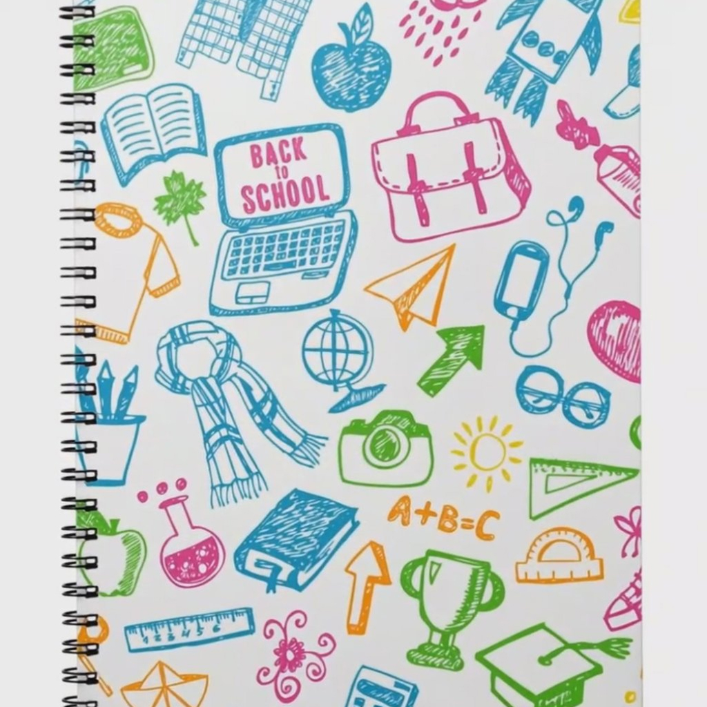 Back To School Notebook 2 Back To School Notebook