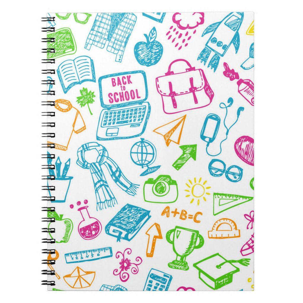 Back To School Notebook 4 Back To School Notebook