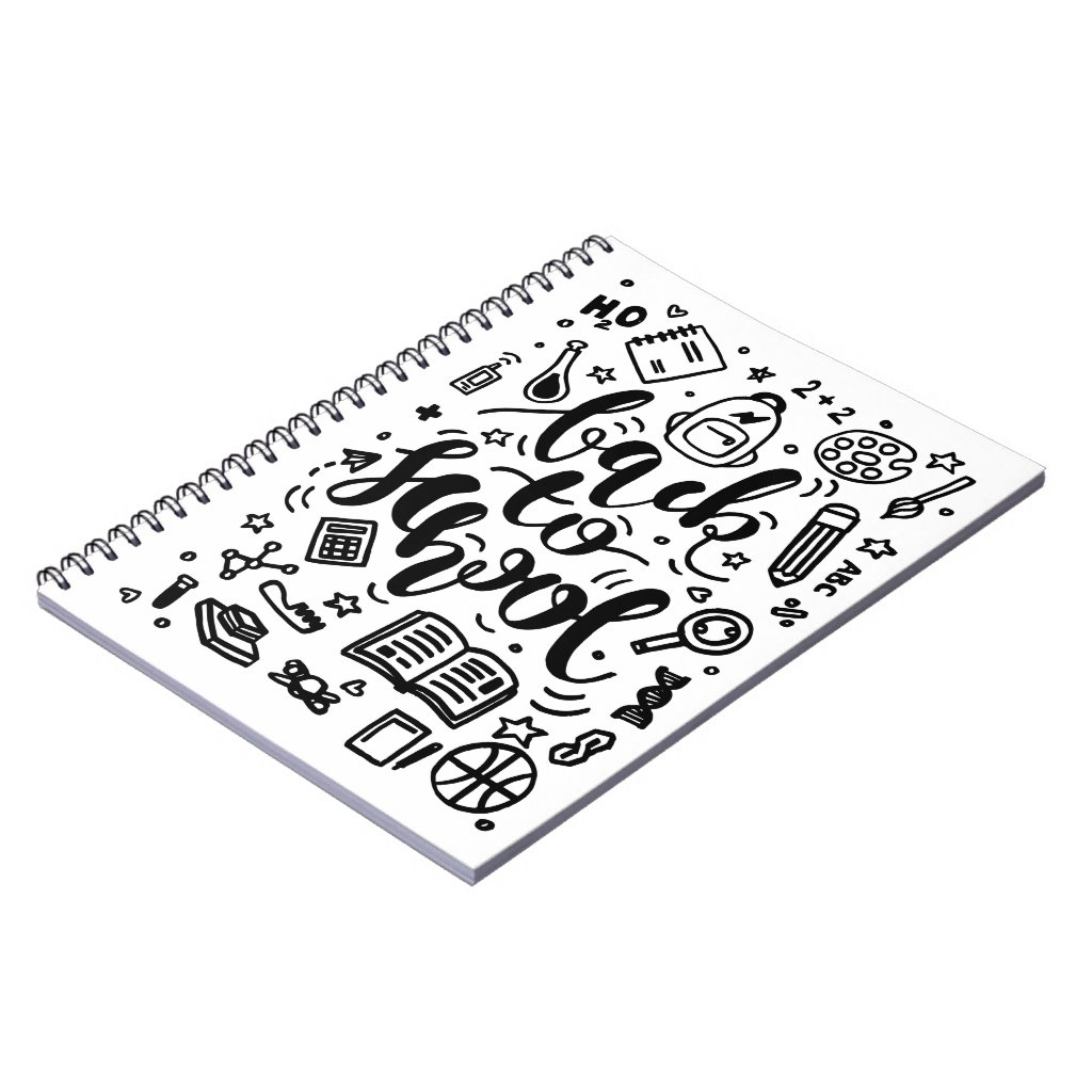 Back to School Education Notebook 2 Back to School Education Notebook
