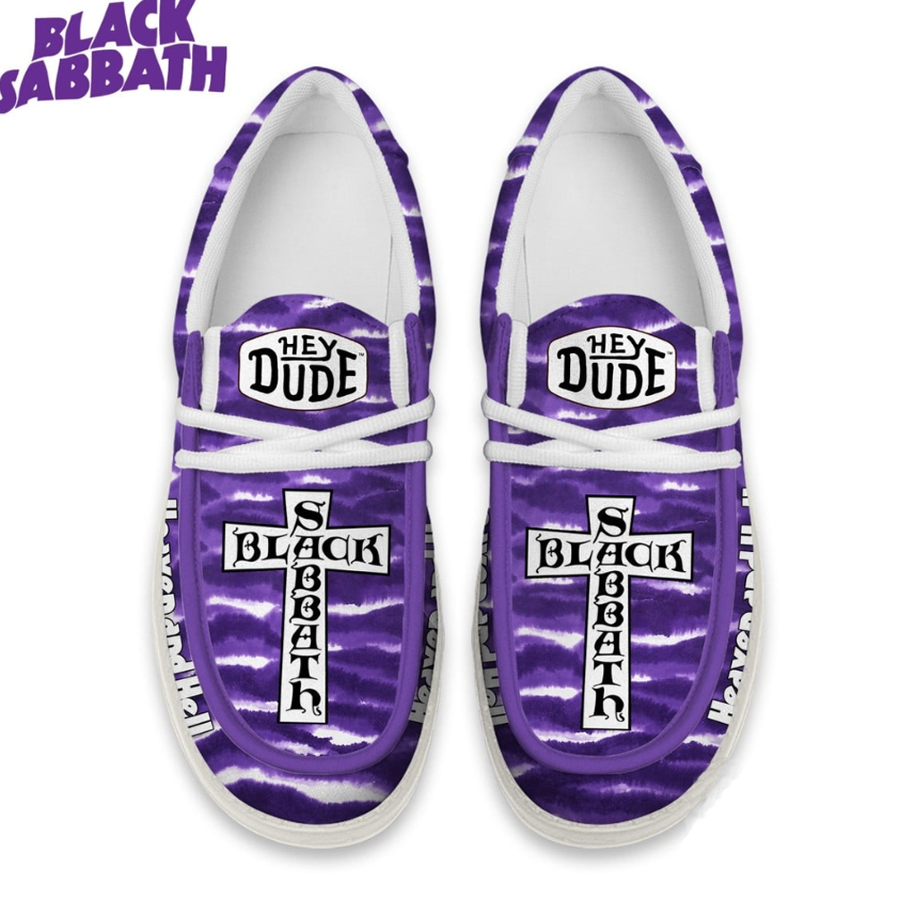 Black Sabbath Hey Dude Shoes For Music Fans 2 Black Sabbath Hey Dude Shoes For Music Fans