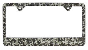Urban Camo 2026 License Plate Frame