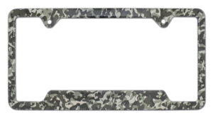 Urban Camo Open 2026 License Plate Frame