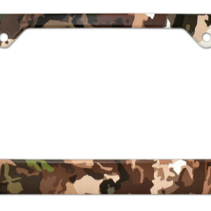 Woodland Camo 2026 License Plate Frame