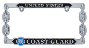 Coast Guard 2026 License Plate Frame