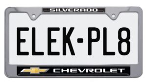 Chevy Silverado Standard 2026 License Plate Frame