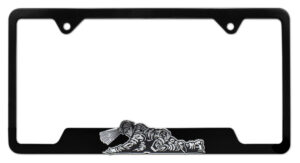 Coal Miner Black 2026 License Plate Frame