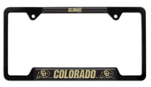 Colorado University Buffaloes Alumni Black Open Corner Frame