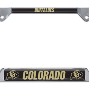 Colorado University Buffaloes Open Corner 2026 License Plate Frame