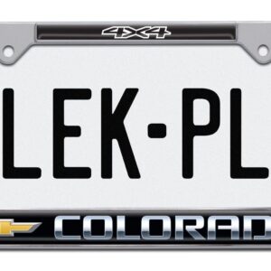 Colorado 4x4 Standard 2026 License Plate Frame