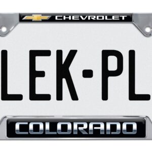 Colorado Chevy Open 2026 License Plate Frame