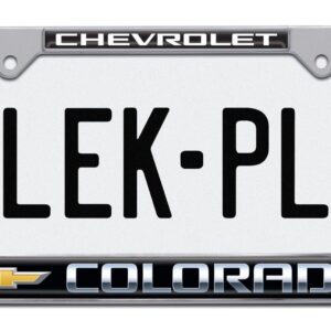 Colorado Chevy Standard 2026 License Plate Frame