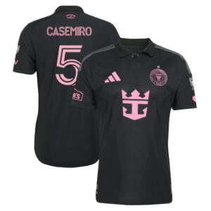 Carlos Casemiro Inter Miami CF 2026 Black Soccer Jersey for Soccer Fans