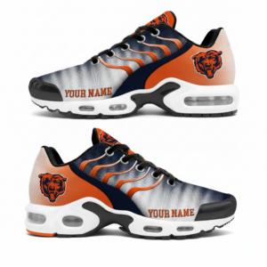 Custom Name Chicago Bears National Football League New Version 2026 Air Cushion Sneakers
