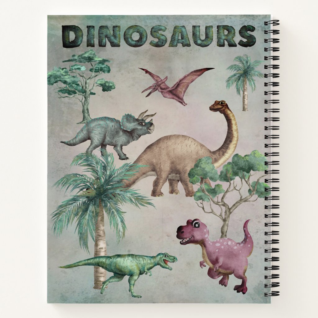 Custom Name Dino Dinosaur Notebook 2 Custom Name Dino Dinosaur Notebook