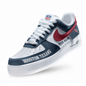 Custom Name Houston Texans New Version 2026 Shoes Sneakers for Football Fans