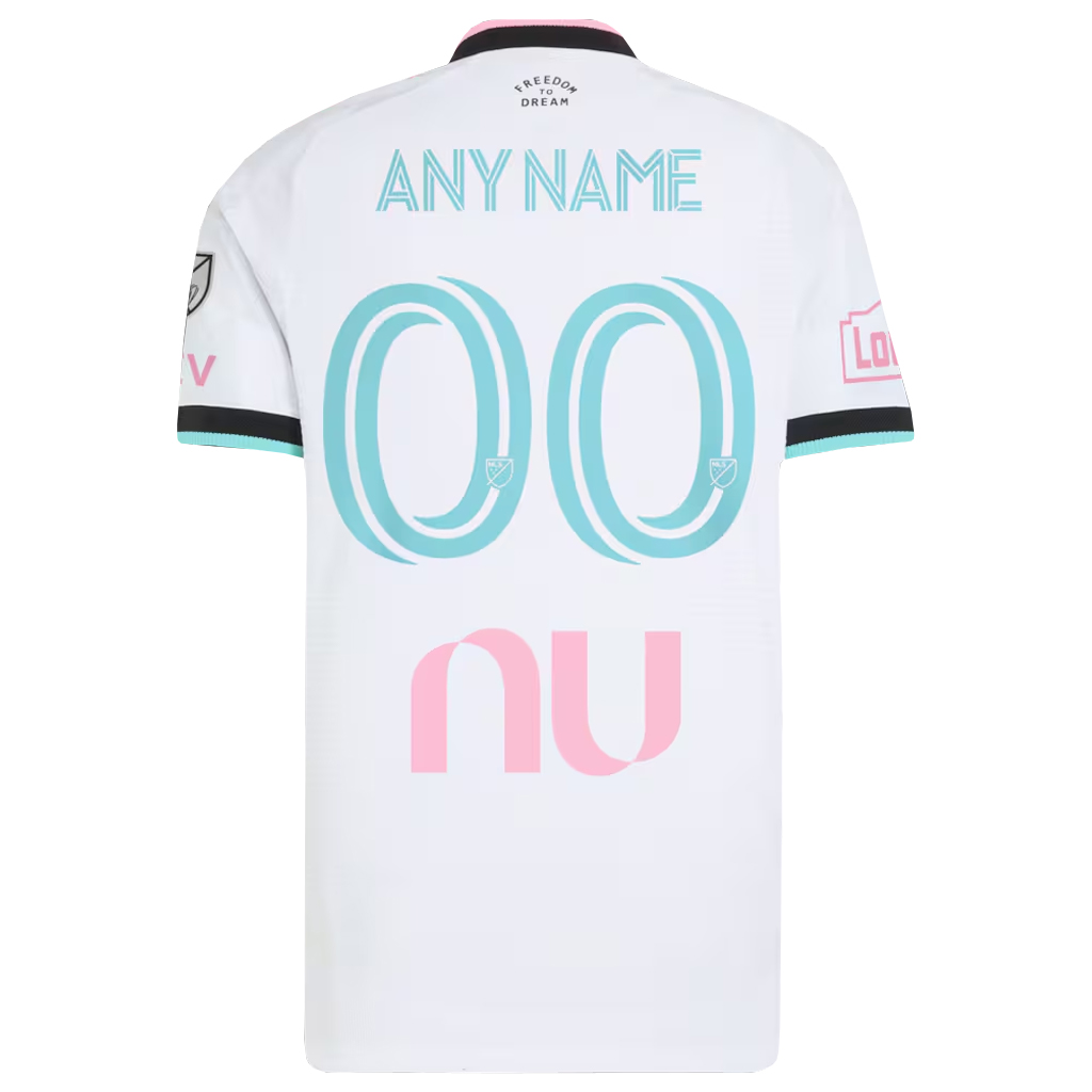 Custom Name Inter Miami CF 2026 White Soccer Jersey for Soccer Fans 3 Custom Name Inter Miami CF 2026 White Soccer Jersey for Soccer Fans - Image 3