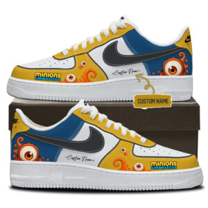 Custom Name Minions & Monsters 2026 Air Force 1 Shoes Sneakers for Animation Movie Fans
