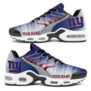 Custom Name New York Giants National Football League New Version 2026 Air Cushion Sneakers