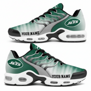 Custom Name New York Jets National Football League New Version 2026 Air Cushion Sneakers