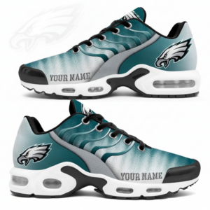 Custom Name Philadelphia Eagles National Football League New Version 2026 Air Cushion Sneakers