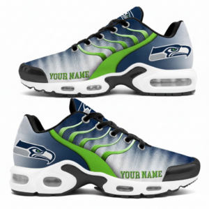 Custom Name Seattle Seahawks National Football League New Version 2026 Air Cushion Sneakers