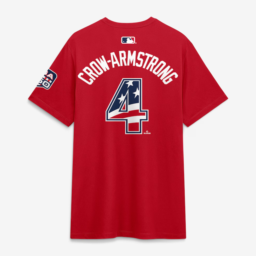 Custom Name and Number 2026 All Star Game National League Red Baseball Jersey for Baseball Fans 3 Custom Name and Number 2026 All Star Game National League Red Baseball Jersey for Baseball Fans - Image 3