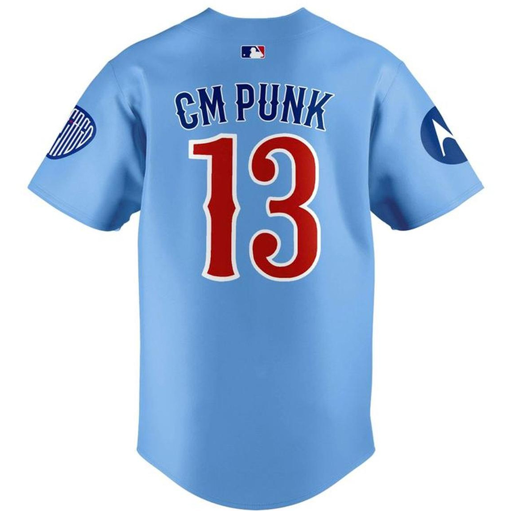 New Custom Name and Number Chicago Cubs Summer Of CM Punk 2026 Baseball Jersey for Baseball Fans 3 New Custom Name and Number Chicago Cubs Summer Of CM Punk 2026 Baseball Jersey for Baseball Fans - Image 3