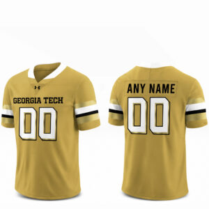 Custom Name and Number Georgia Tech Yellow Jackets New Season 2026 Celebrate Football Jersey for College Football Fans Version 2