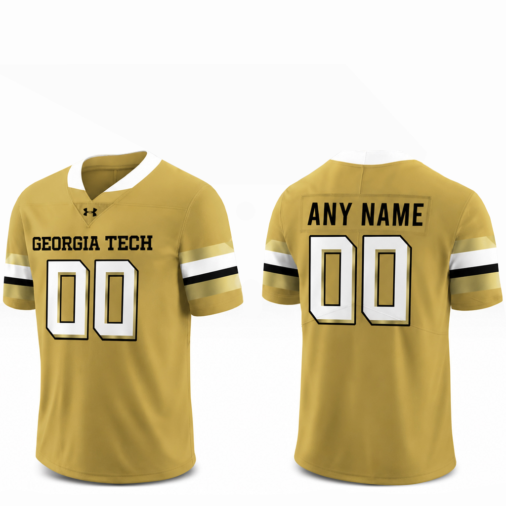 Custom Name and Number Georgia Tech Yellow Jackets New Season 2026 Celebrate Football Jersey for College Football Fans Version 2 1 Custom Name and Number Georgia Tech Yellow Jackets New Season 2026 Celebrate Football Jersey for College Football Fans Version 2