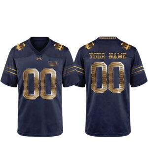 Custom Name and Number Notre Dame Fighting Irish 2026 Shamrock Series Football Jersey for Football Fans