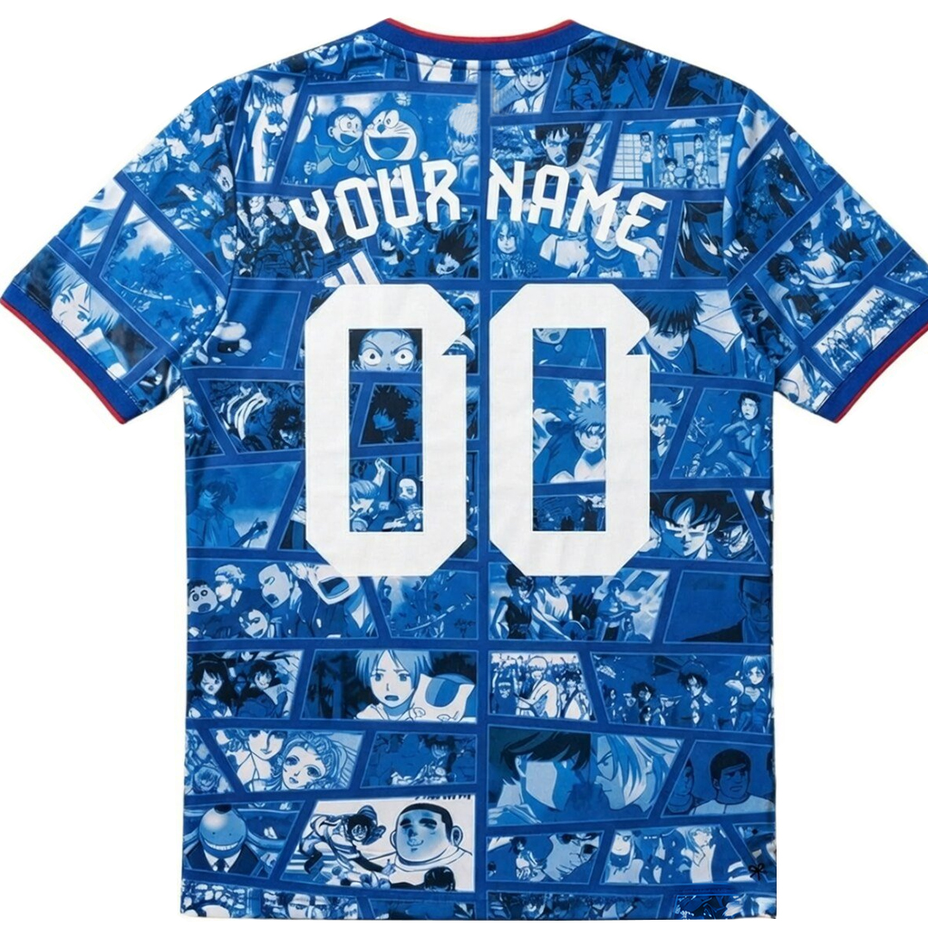 Custom Name and Number USA Soccer Team x Anime 2026 Soccer Jersey for Soccer and Animation Fans 2 Custom Name and Number USA Soccer Team x Anime 2026 Soccer Jersey for Soccer and Animation Fans - Image 2
