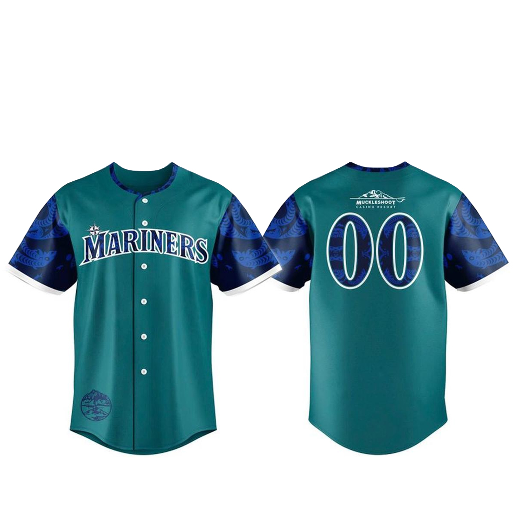 Custom Number Seattle Mariners x Native American Heritage Night 2026 Baseball Jersey for Baseball Fans 1 Custom Number Seattle Mariners x Native American Heritage Night 2026 Baseball Jersey for Baseball Fans