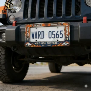 Denver Broncos 2026 License Plate Frame