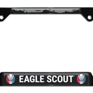 Eagle Scout Black Open 2026 License Plate Frame