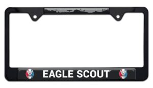 Eagle Scout Black 2026 License Plate Frame