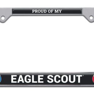 Eagle Scouts BSA Proud Parent Standard Size 2026 License Plate Frame