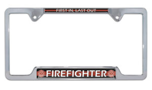 Firefighter Open 2026 License Plate Frame