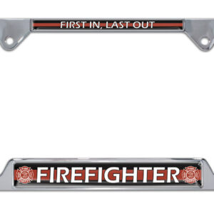 Firefighter Open 2026 License Plate Frame