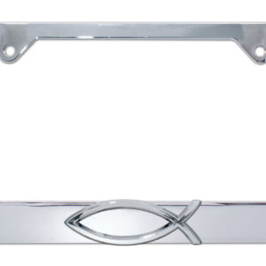 Christian Fish 2026 License Plate Frame