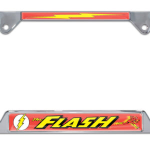 The Flash Open Corners 2026 License Plate Frame