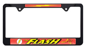 The Flash Black 2026 License Plate Frame