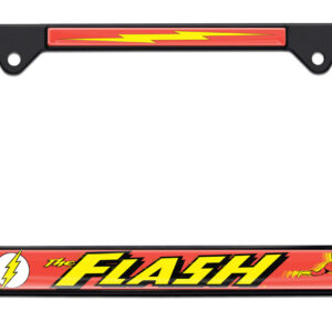 The Flash Black 2026 License Plate Frame