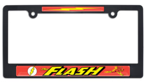 The Flash Black 2026 License Plate Frame