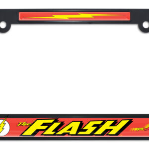 The Flash Black 2026 License Plate Frame