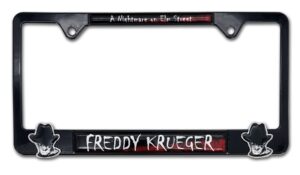 Freddy Krueger Nightmare on Elm Street All 2026 License Plate Frame