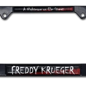 Freddy Krueger Nightmare on Elm Street All 2026 License Plate Frame