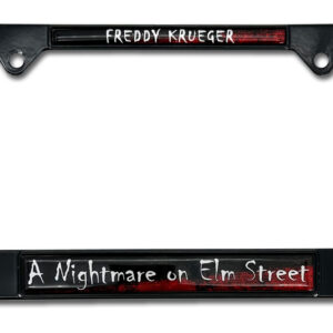 Nightmare on Elm Street Freddy Krueger All 2026 License Plate Frame